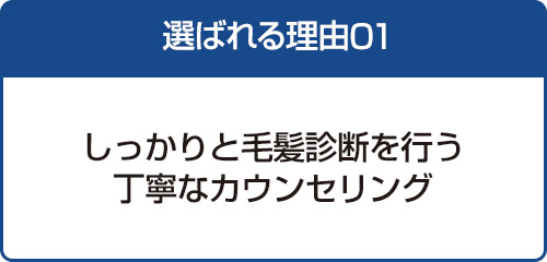 選ばれる理由01